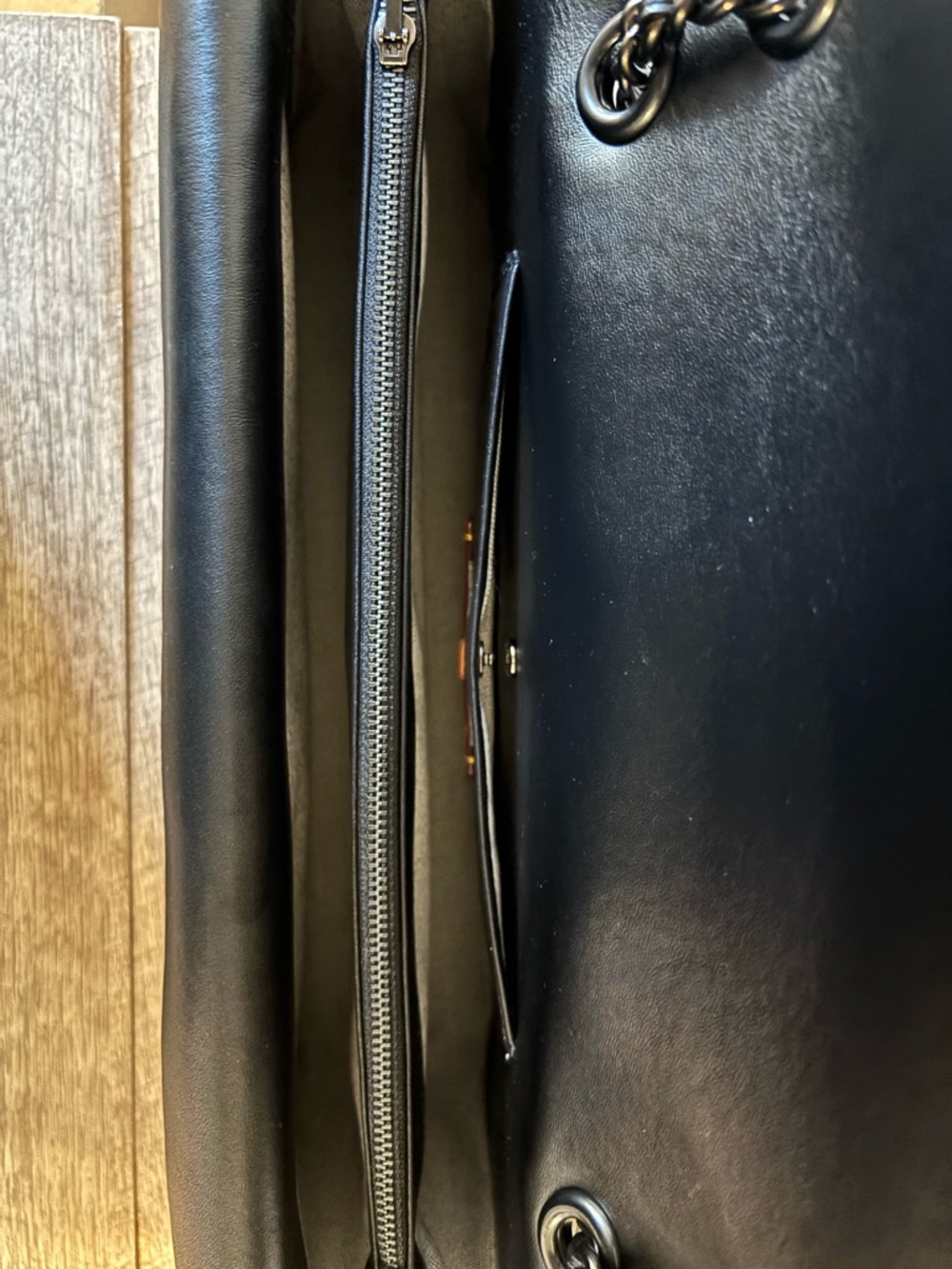 Coach Quilted Tabby 33 Black with Pewter hardware - Picture 6 of 11